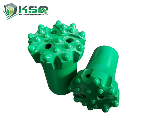 Baja Paduan 102mm T45 Thread Rock Drill Bit Dengan Sisipan Tombol Karbida