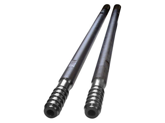 T45 Threaded Bor Rod, Panjang 610mm - 6095mm untuk Hard Rock Drilling
