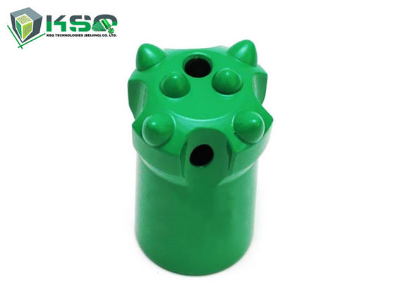 MIROC drilling Green Taper Button Bit 7D-34mm dengan bahan baku berkualitas tinggi untuk Hard rock