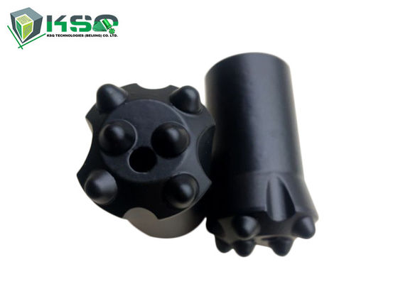 Quarry Tapered Button Drill Bit, SGS 6 Derajat Button Bits Pengeboran Batu
