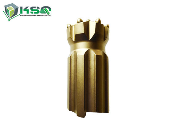 T45 Button Drill Bit Rock Drill Suku Cadang Untuk Penambangan / Quarring