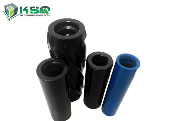 T38 Panjang 190mm Dia55mm Bor Coupling Sleeve Untuk Benching