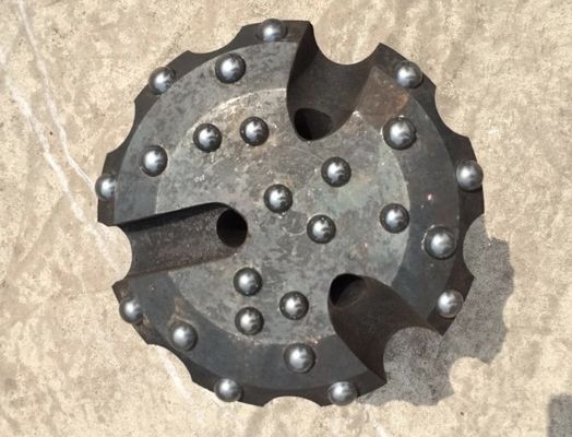 Tombol bulat wajah cekung DTH Drill bit SD6 / DHD360 turun alat lubang