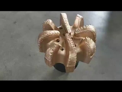 Carbide PDC Tricone Drill Bit 6 Blade / 6 Nozzles Pengolahan Jenis