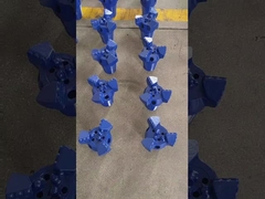 Carbide Insert 3 Blades Air Well Steel Drag Bit