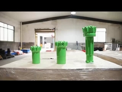 Tungsten Carbide DTH Drill Bit dengan Alat Pengeboran DTH Tekanan Udara Tinggi/Medium/Rendah