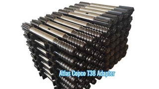 Adaptor Shank T38 untuk Rig Atlas Copco